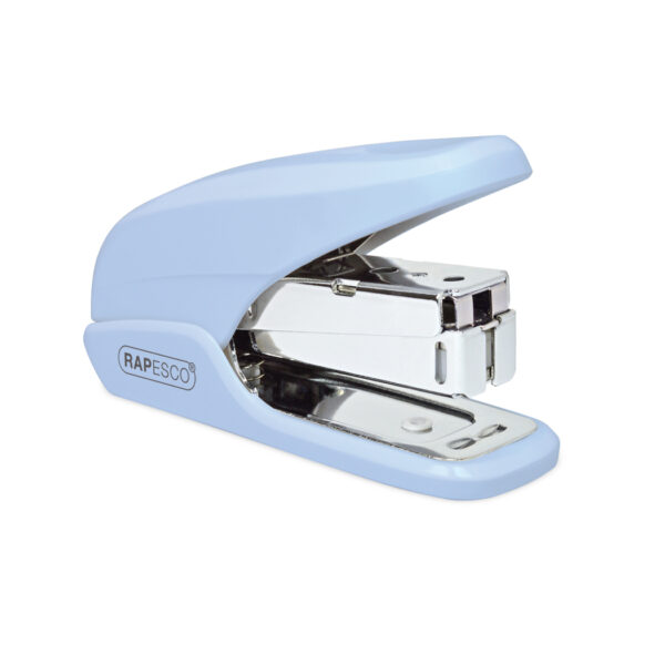 Rapesco X5 Mini Less Effort Stapler Plastic 20 Sheet Powder Blue - 1338