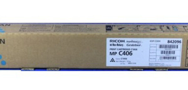 Ricoh 1230D Cyan Standard Capacity Toner Cartridge 6k pages for MP C406 - 842096