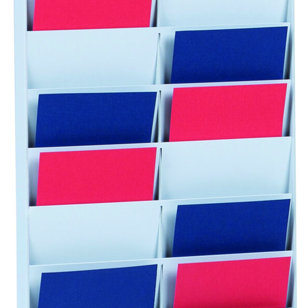 Fast Paper Document Planner Add-On 20 Compartment A5 Grey - FPS20A502