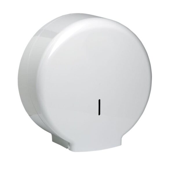 ValueX Mini Jumbo Toilet Roll Dispenser Plastic White - 1101004