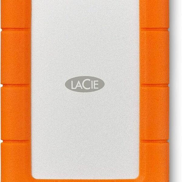 LaCie 1TB Mini Rugged USB C and USB 3.0 External Hard Drive