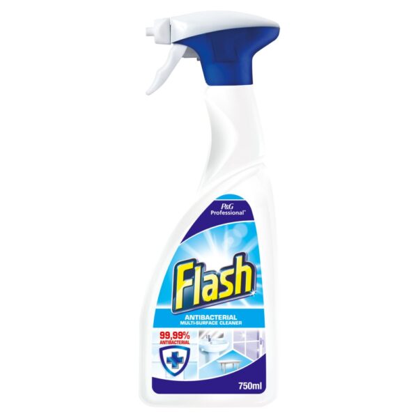 Flash Professional Disinfecting Multi Surface 4 in1 750ml Trigger Spray Bottle 1014041