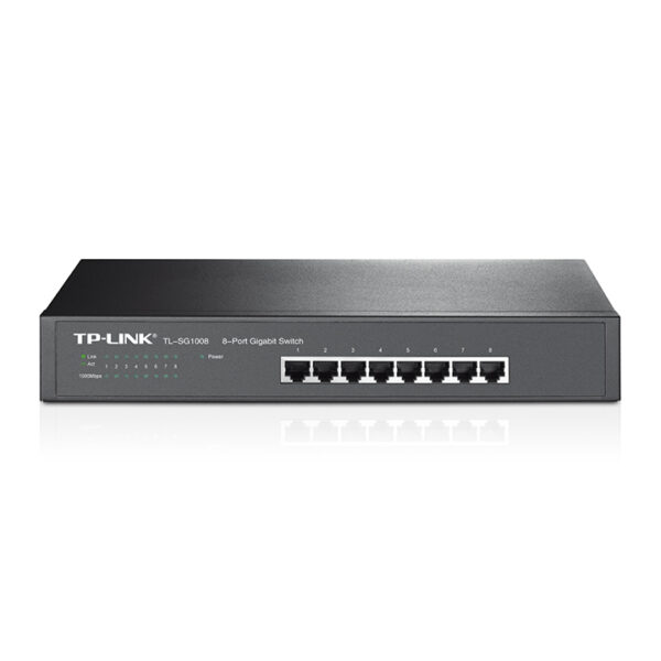 TP Link Unmanaged 8 Port Gigabit Rackmou