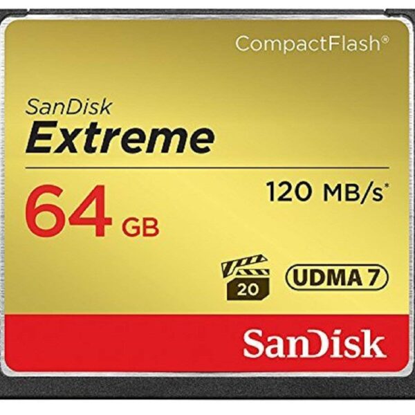 Sandisk 64GB Extreme Compact Flash Card