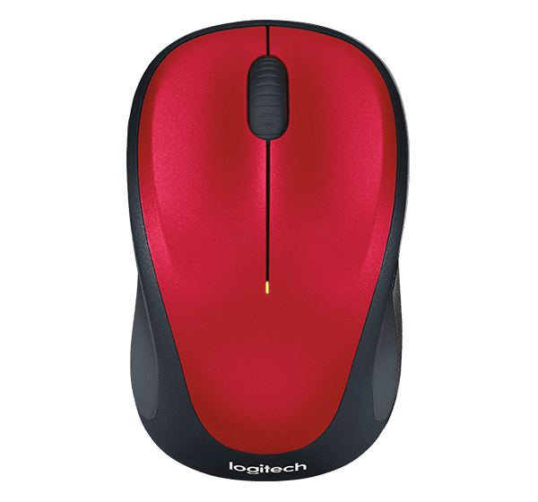 Logitech M235 Red Wireless Mouse