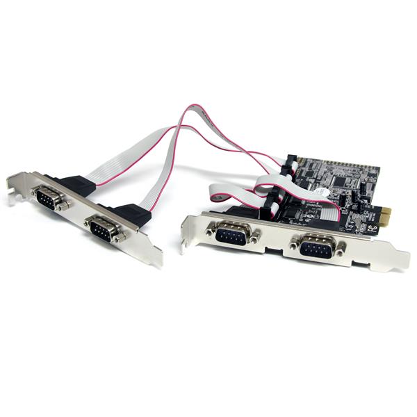 StarTech.com 4 Port Native PCIE RS232 Serial Card