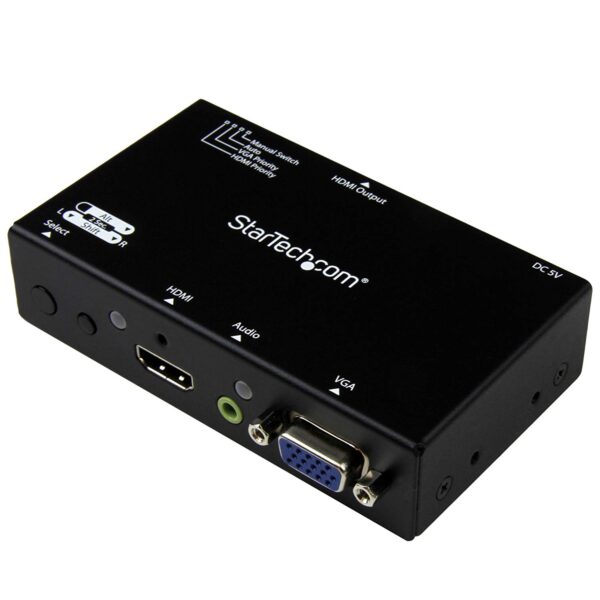 StarTech.com 2x1 HDMI and VGA to HDMI Converter