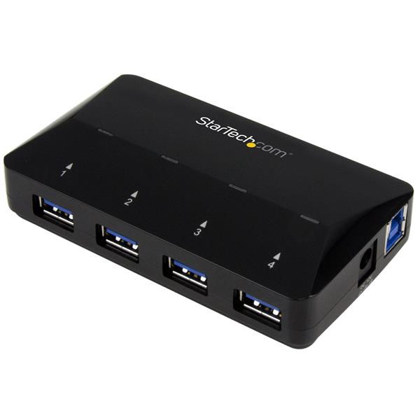 StarTech.com 4 Port USB 3.0 Hub Plus 1 x 2.4A Port