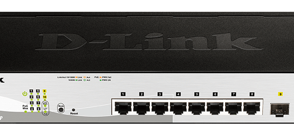 D-Link 8 Port Managed L2 Gigabit Power over Ethernet Network Switch