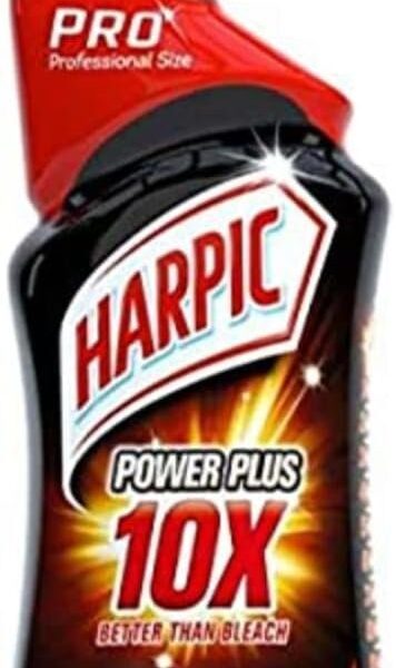 Harpic Powerplus 10 X Clean & Protect Original Toilet Gel 1 Litre - 3251573