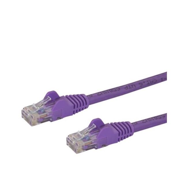 StarTech.com 100ft Purple Snagless Cat6 UTP Cable