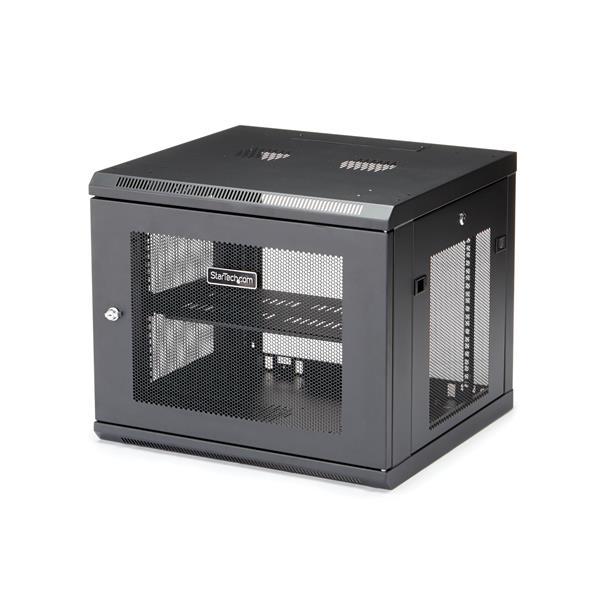 StarTech.com 9U Wall Mount Rack Cabinet 20.8in Deep