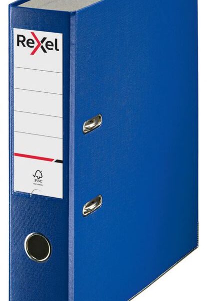 Rexel Lever Arch File Polypropylene ECO A4 75mm Blue 2115714