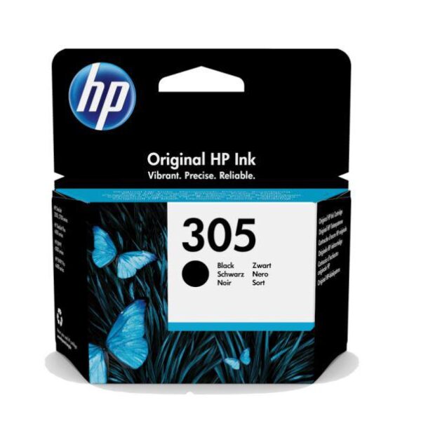HP 305 Black Standard Capacity Ink Cartridge - 3YM61AE