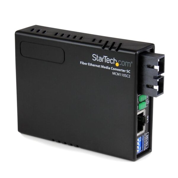 StarTech.com Ethernet to Fiber Media Converter RJ45