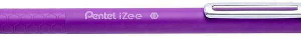 Pentel IZEE Ballpoint Pen Retractable 1.0mm Tip 0.5mm Line Violet (Pack 12) BX470-V