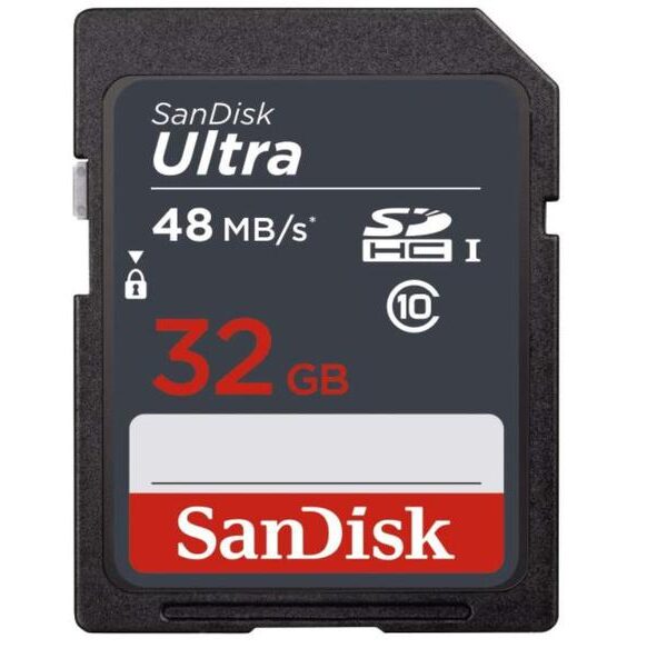SanDisk Ultra 32GB SDHC UHS I CL10 Memory Card
