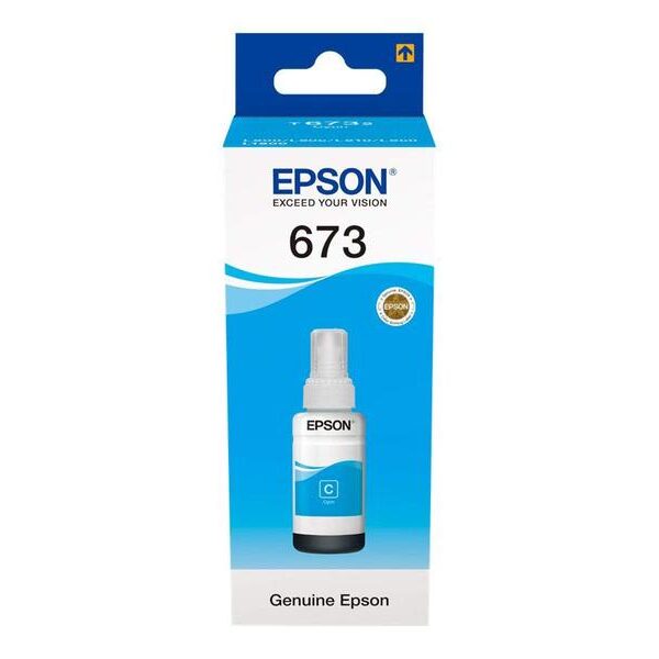 Epson T6732 Cyan Standard Capacity Ink Cartridge 70ml - C13T67324A