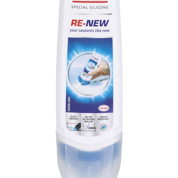 UniBond ReNew Bathroom/Kitchen Silicone Sealant White 80ml - 2760633