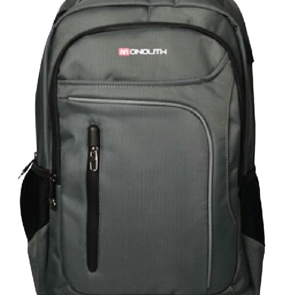Monolith Commuter Laptop Backpack 15.6in Grey 9114D