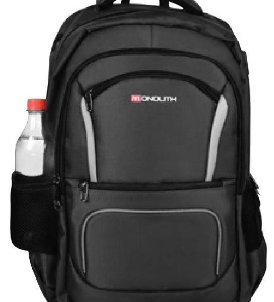Monolith Commuter Laptop Backpack 15.6in Grey 9115D