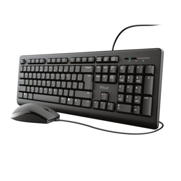 Trust TKM250 USB QWERTY Keyboard and Mouse