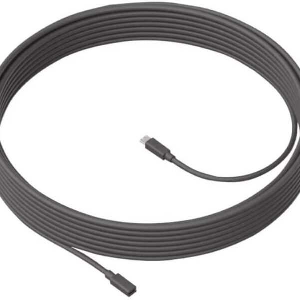 Logitech MeetUp Mic Extension Cable Graphite 10m
