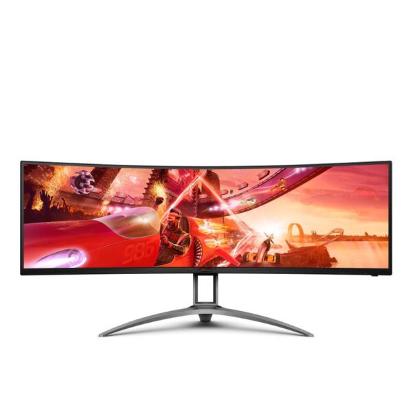 AOC AG493UCX2 48.8 Inch 5120 x 1440 Pixels Quad HD VA Panel HDMI USB-C DisplayPort Gaming Monitor