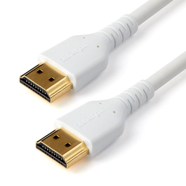 StarTech.com 1m Premium Certified High Speed 4K 60Hz HDR HDMI 2.0 Cable with Ethernet White