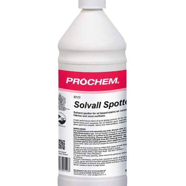 Prochem B123 Solvall Spotter Stain Remover 1L 1010240