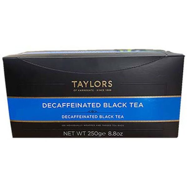 Taylors Decaffeinated Breakfast Tea Bags Enveloped (Pack 100) - 2654RW