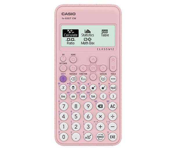 Casio Classwiz Scientific Calculator Pink FX-83GTCW-PK-W-UT