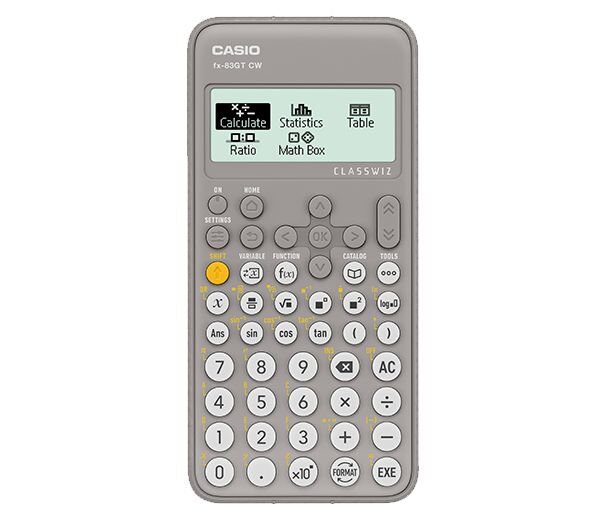 Casio Classwiz Scientific Calculator Grey FX-83GTCW-GY-W-UT