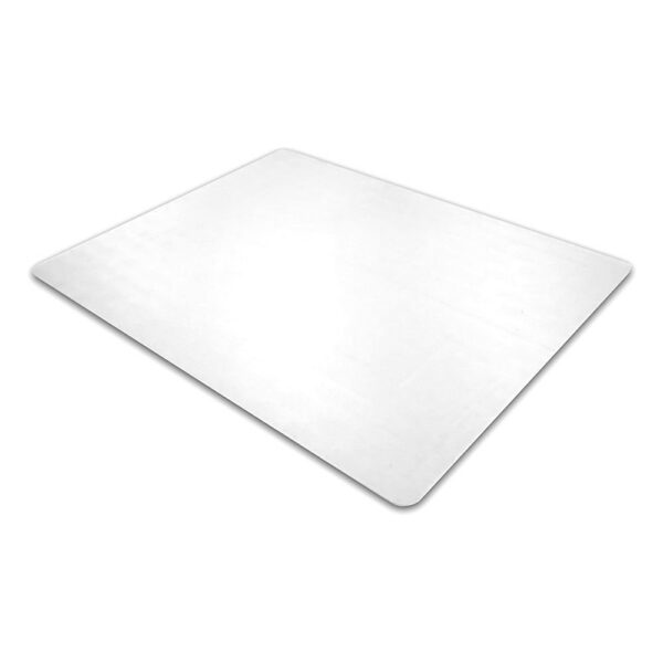 Floortex Ultimat Polycarbonate Office Chair Mat Floor Protector For Carpets up to 12mm 120x100cm Clear - UFR1110023ER