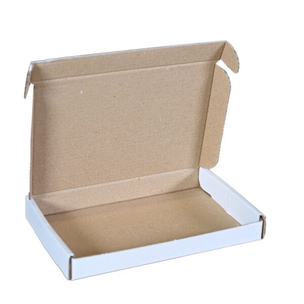 LSM Letter Box 222 x 160 x 20mm Size A5 White (Pack 50) - PIP02