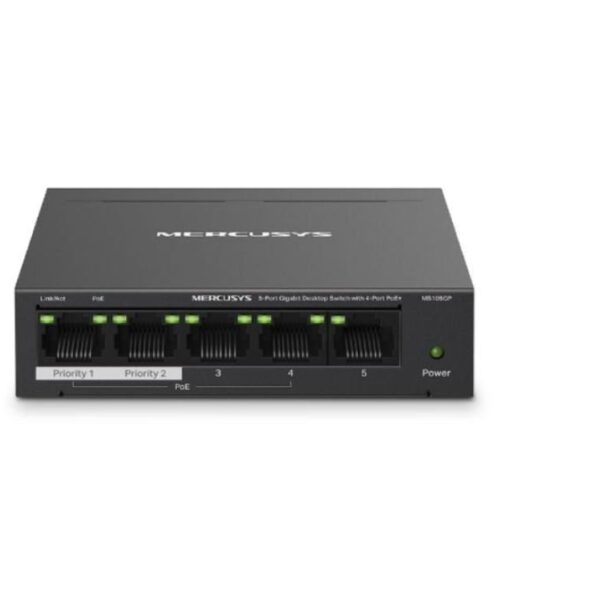 TP-Link 5 Port Gigabit Switch with 4 PoE Plus Ports