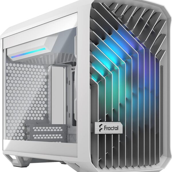 Fractal Design Torrent Nano RGB White Clear Tint PC Case
