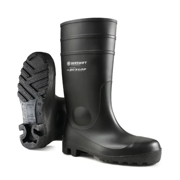 Dunlop Aston Safety Wellington Black 07 (One Pair) - ASTON07