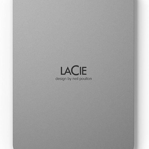 LaCie 2TB USB-C Mobile Secure External Hard Drive