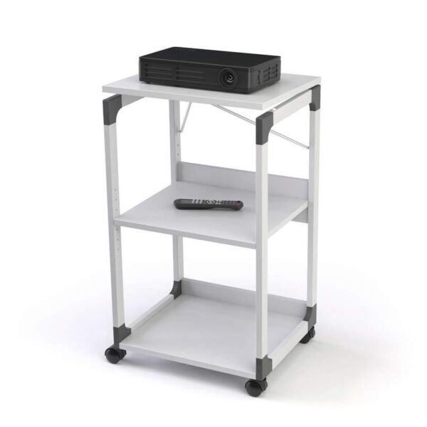 Durable SYSTEM Multimedia Projector Trolley Grey - 370110