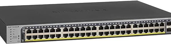 NETGEAR GS752TP 52 Port Gigabit Ethernet Smart Switch with 4 SFP Ports