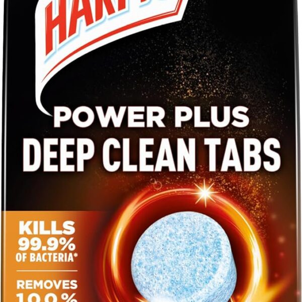 Harpic Power Plus Deep Clean Toilet Cleaner Tablets Original (Pack 6) - 3249122