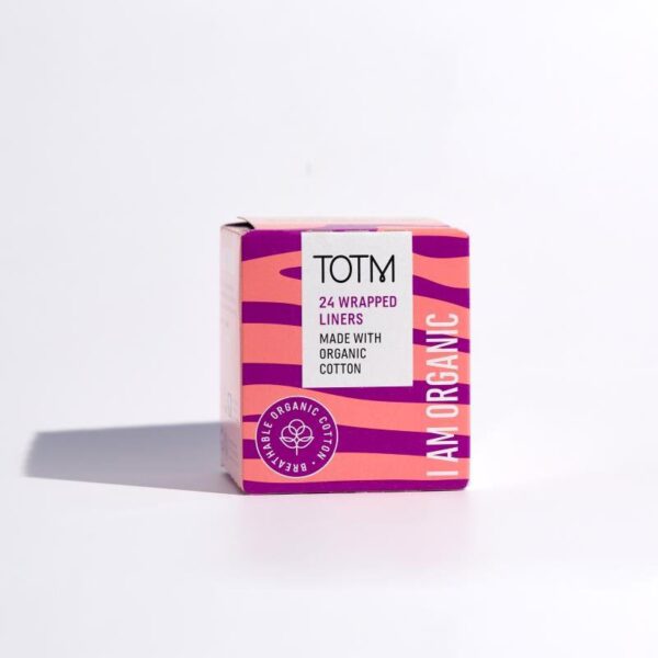 TOTM Organic Wrapped Cotton Liners (Pack 24) - 0606013