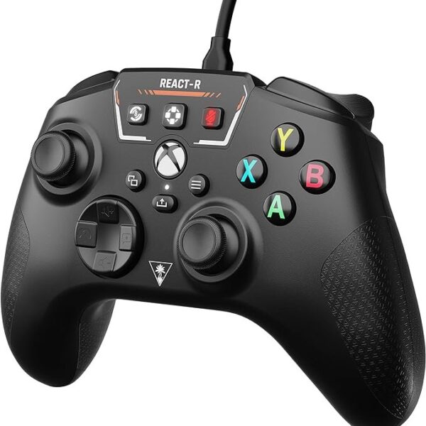 Turtle Beach React-R USB Black PC Xbox Gaming Controller