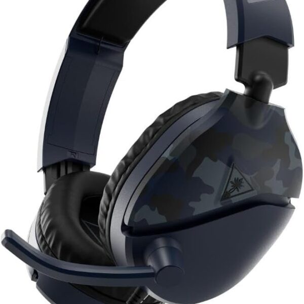 Turtle Beach Recon 70 Wired 3.5mm Connector Blue Camo Xbox PlayStation 4 and 5 PC Gaming Headset