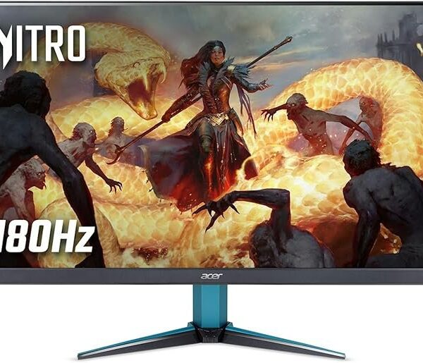 Acer Nitro V3 27 Inch 2560 x 1440 Pixels Wide Quad HD IPS Panel FreeSync Premium HDMI DisplayPort Gaming Monitor