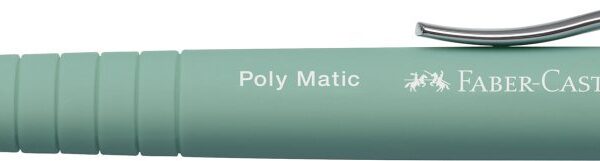 Faber-Castell Mechanical Pencil Poly Matic Mint Green 0.7mm (Pack 5) - 133365