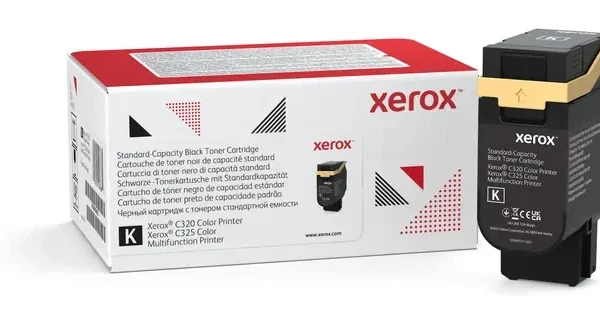 Xerox C320 / C325 Black Standard Capacity Toner Cartridge 2.2K - 006R04823
