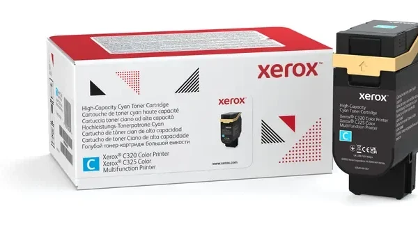 Xerox C320 / C325 Cyan High Capacity Toner Cartridge 5.5K - 006R04828