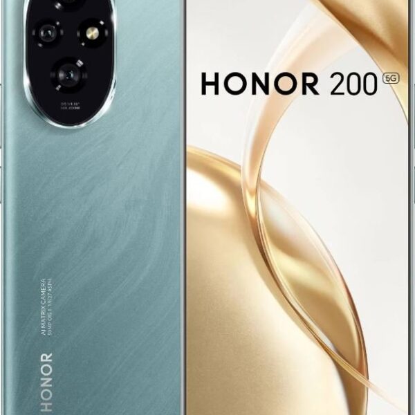 Honor 200 6.7 Inch 5G Qualcomm Snapdragon 7 Gen 3 8GB RAM 256GB Storage Emerald Green Mobile Phone
